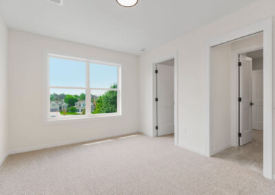closet and bathroom doors